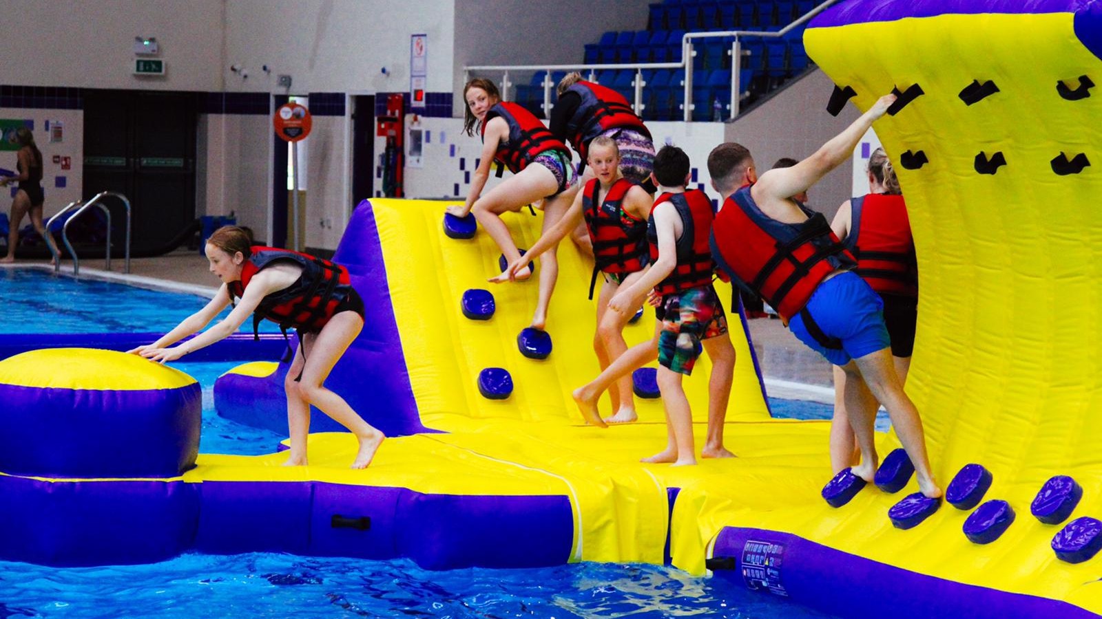 inflatable birthday party