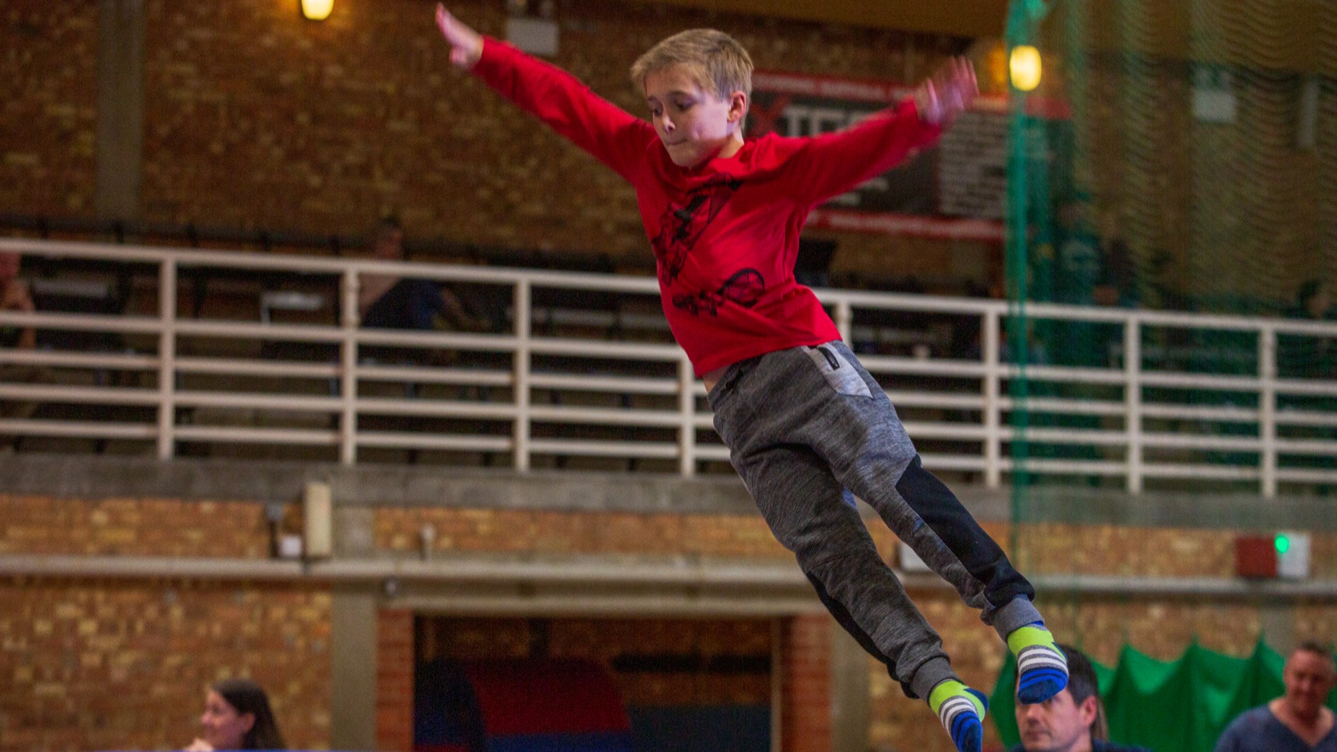 trampolining birthday party