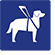 Accessible Icon guide dogs welcome