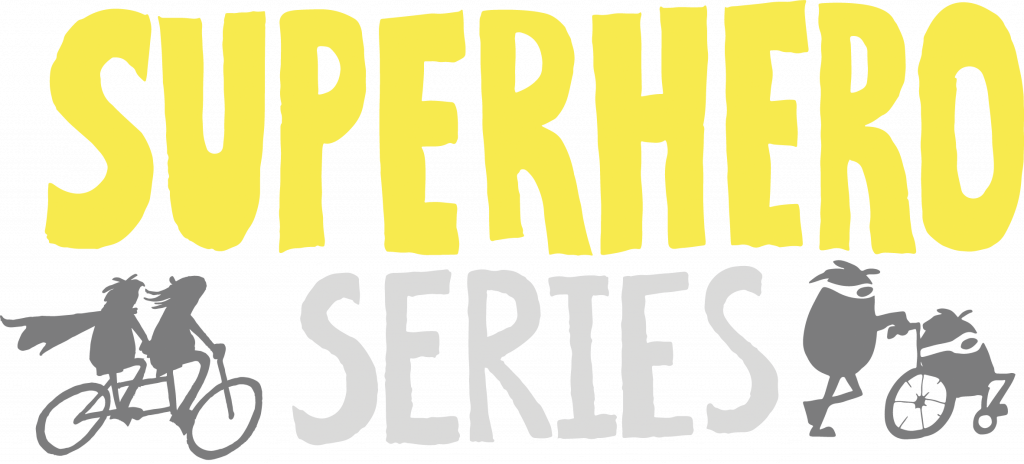 Superhero series logo