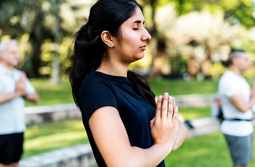 Steps For Surya Namaskar Prayer pose –(Pranamasana)